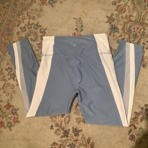 VOGO Athletica Blue and White Leggings Women’s size Medium